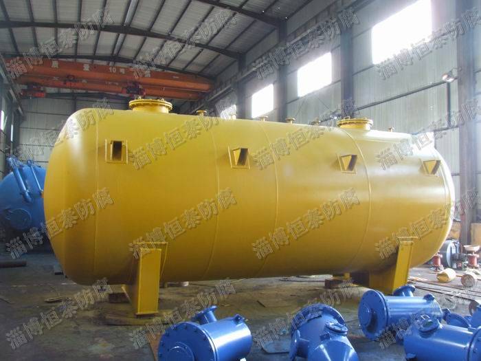 鋼襯膠儲罐、交換器